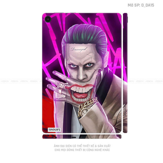 Dán Skin Máy Tính Bảng Lenovo Pad Series Hình DC Comics Jocker | D_DA15