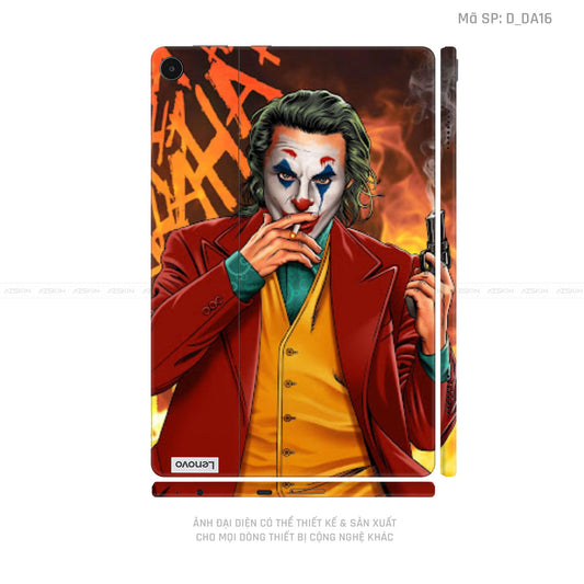 Dán Skin Máy Tính Bảng Lenovo Pad Series Hình DC Comics Jocker | D_DA16
