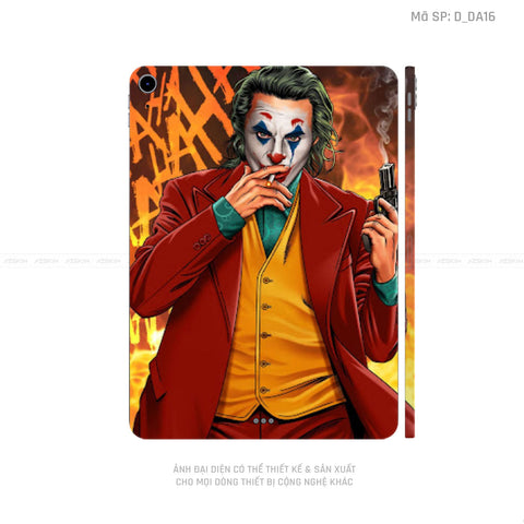 Dán Skin IPad Mini Series Hình DC Comics Jocker | D_DA16