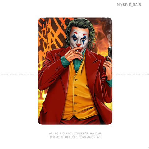 Dán Skin IPad Gen Series Hình Jocker | D_DA16