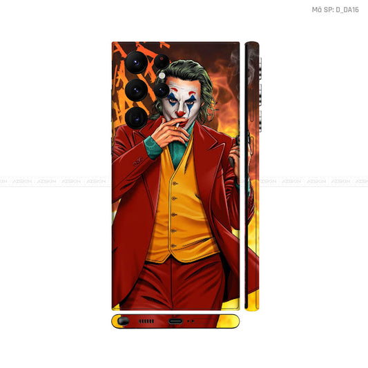 Dán Skin Galaxy S22 Series Hình Jocker DC | D_DA16