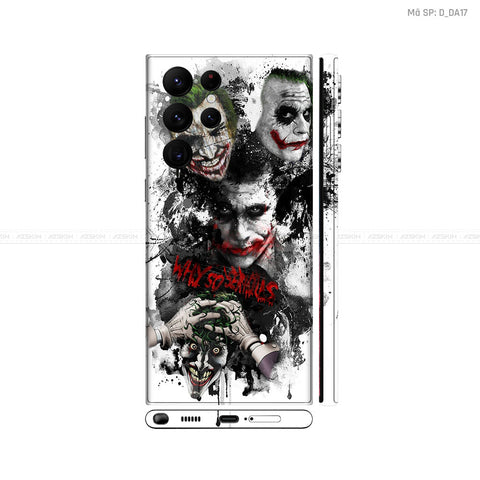 Dán Skin Galaxy S22 Series Hình Jocker DC | D_DA17