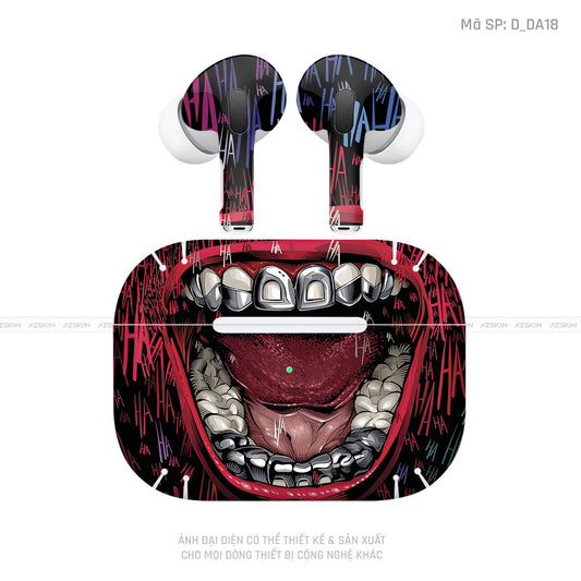 Dán Skin Airpod 3 Hình Jocker | D_DA18