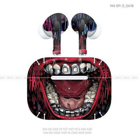 Dán Skin Airpod 3 Hình Jocker | D_DA18