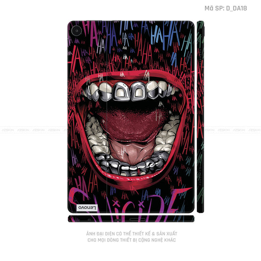 Dán Skin Máy Tính Bảng Lenovo Pad Series Hình DC Comics Jocker | D_DA18