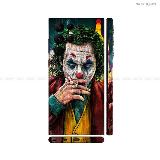 Dán Skin Galaxy S22 Series Hình Jocker DC | D_DA19