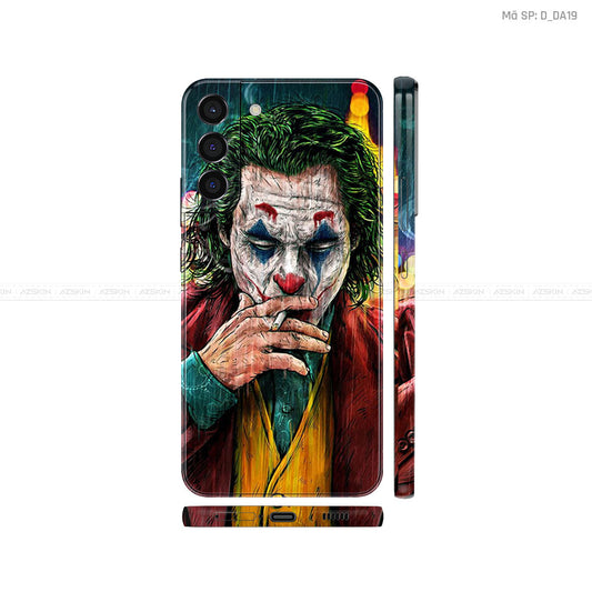Dán Skin Galaxy S22 Series Hình Jocker DC | D_DA19