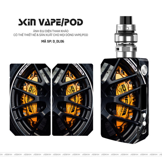 Dán Skin Vape Hình Độc Lạ | D_DL06