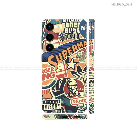 Dán Skin Samsung Galaxy S24 Series Chủ Đề Độc Lạ | D_DL12