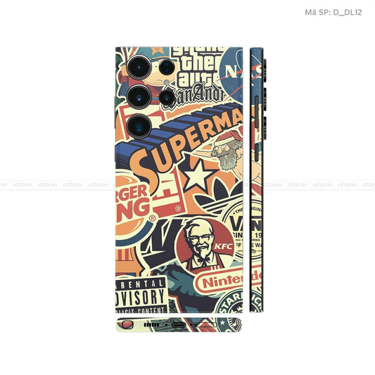 Dán Skin Samsung Galaxy S24 Series Chủ Đề Độc Lạ | D_DL12