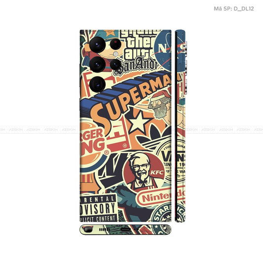 Dán Skin Galaxy S22 Series Hình Độc Lạ | D_DL12