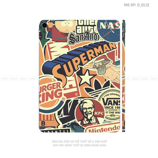 Dán Skin IPad Mini Series Hình Độc Lạ | D_DL12