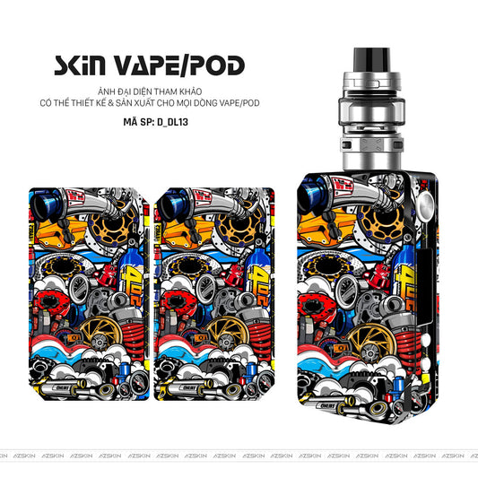 Dán Skin Vape Hình Độc Lạ | D_DL13