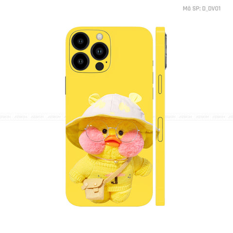 Dán Skin IPhone 12 Series Hình Vịt Vàng | D_DV01
