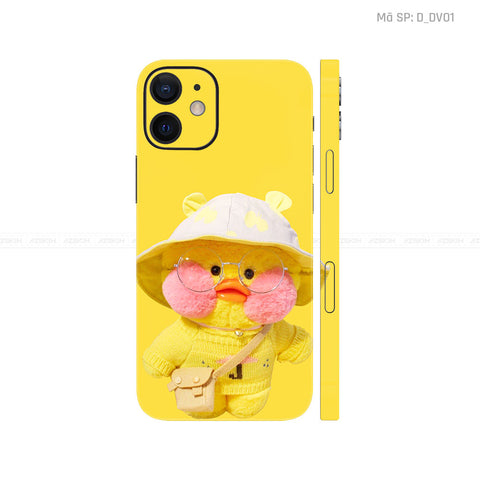 Dán Skin IPhone 12 Series Hình Vịt Vàng | D_DV01