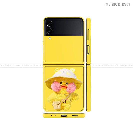 Dán Skin Galaxy Zflip3 Hình Vịt Dễ Thương | D_DV01
