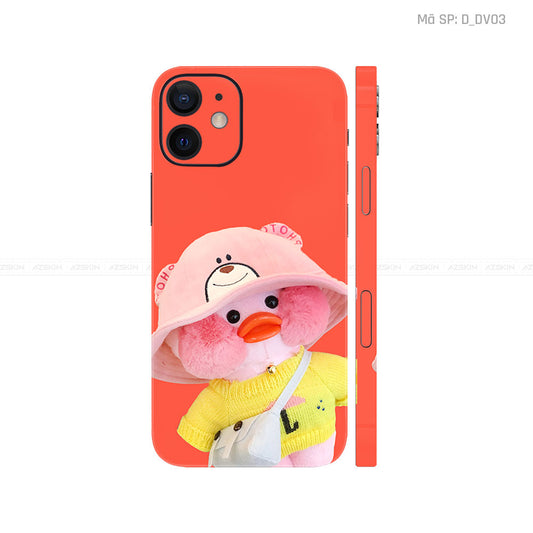 Dán Skin IPhone 12 Series Hình Vịt Cam | D_DV03