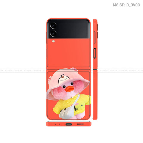 Dán Skin Galaxy Zflip4 Hình Vịt Dễ Thương | D_DV03