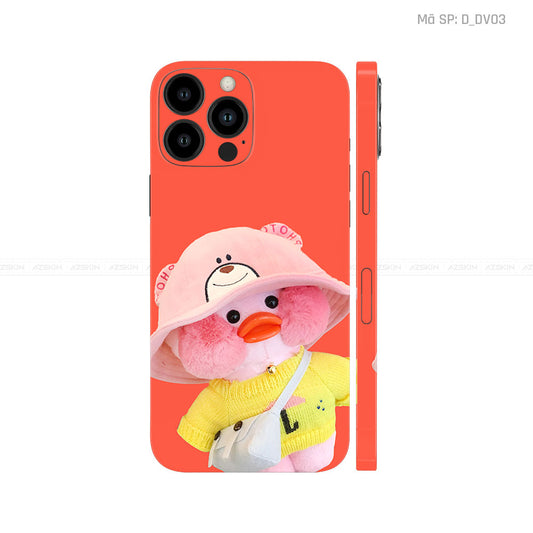 Dán Skin IPhone 12 Series Hình Vịt Cam | D_DV03