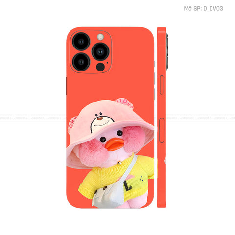 Dán Skin IPhone 12 Series Hình Vịt Cam | D_DV03