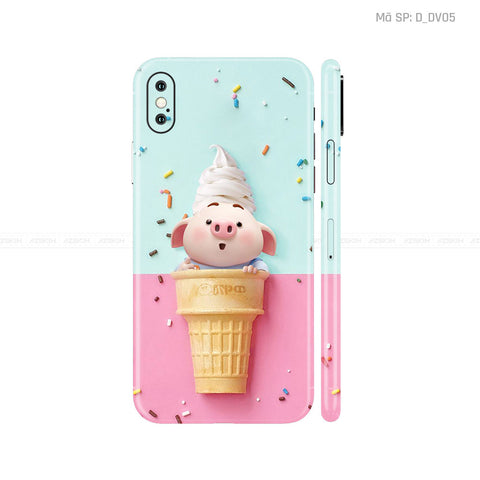 Dán Skin IPhone X Series Hình Động Vật | D_DV05