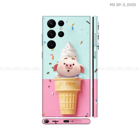 Dán Skin Galaxy S22 Series Hình Động Vật | D_DV05