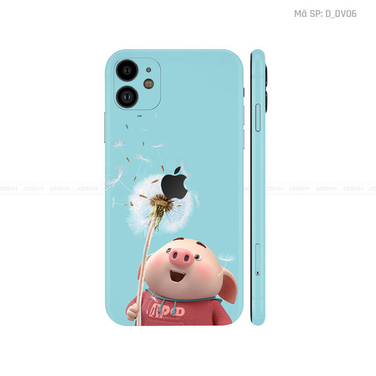 Dán Skin IPhone 11 Series Hình Động Vật | D_DV06