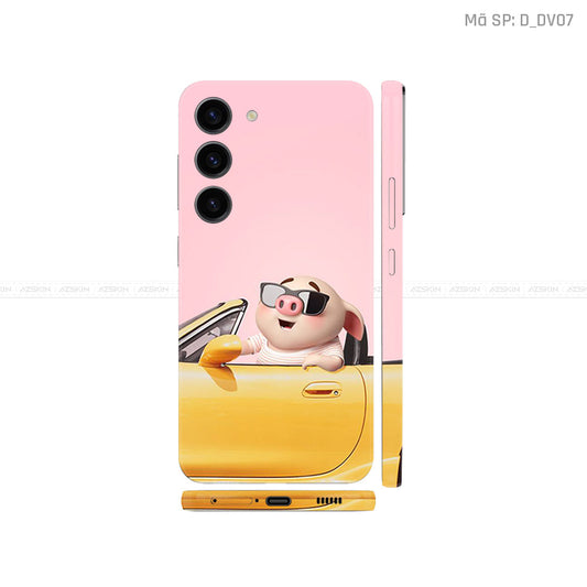 Dán Skin Galaxy S23 Series Hình Heo Ngộ Nghĩnh | D_DV07
