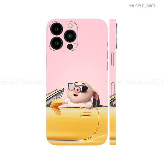 Dán Skin IPhone 12 Series Hình Heo Dễ Thương | D_DV07
