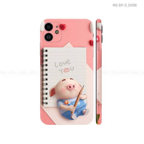 Dán Skin IPhone 11 Series Hình Động Vật | D_DV08