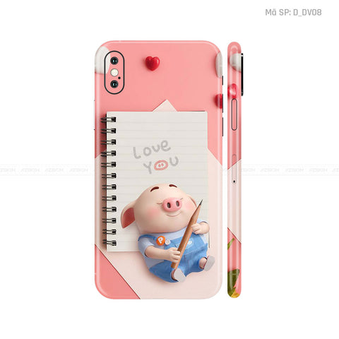 Dán Skin IPhone X Series Hình Động Vật | D_DV08