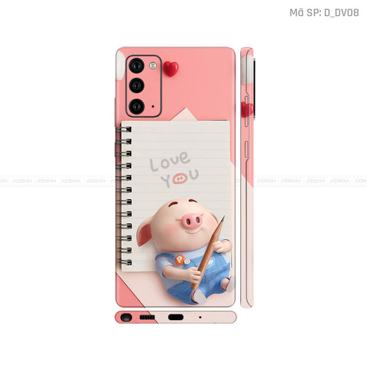 Dán Skin Galaxy Note 20 Series Hình Động Vật | D_DV08