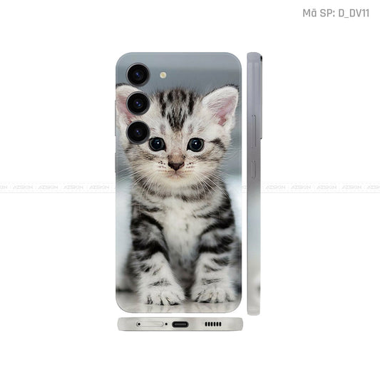 Dán Skin Galaxy S23 Series Hình Mèo Ngộ Nghĩnh | D_DV11
