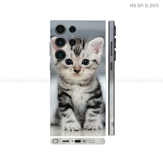 Dán Skin Galaxy S23 Series Hình Mèo Ngộ Nghĩnh | D_DV11