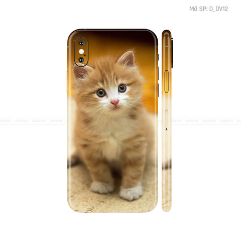 Dán Skin IPhone X Series Hình Động Vật | D_DV12