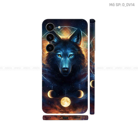 Dán Skin Galaxy S23 Series Hình Chó Sói | D_DV14