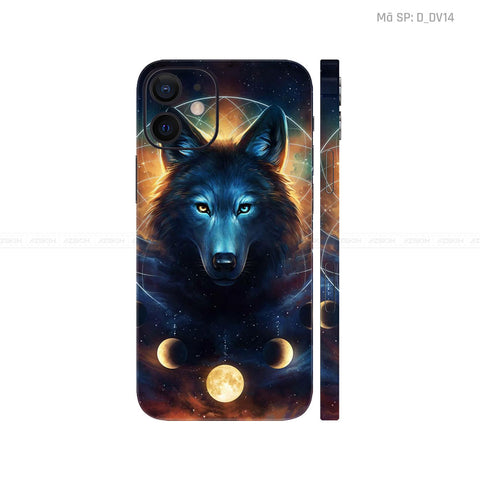 Dán Skin IPhone 12 Series Hình Chó Sói  | D_DV14