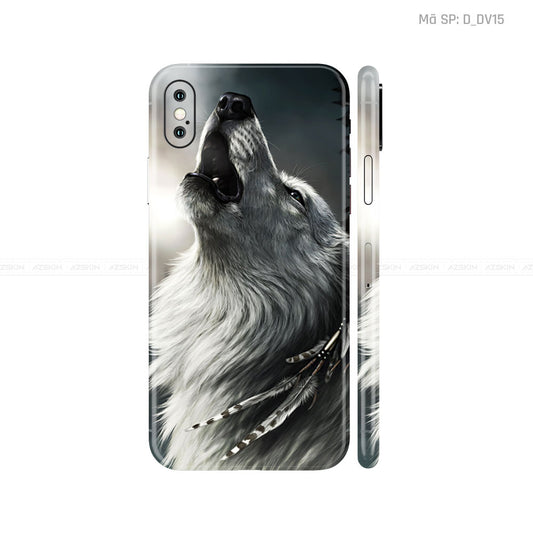 Dán Skin IPhone X Series Hình Động Vật | D_DV15