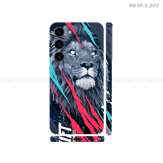 Dán Skin Galaxy S23 Series Hình Sư Tử | D_DV17