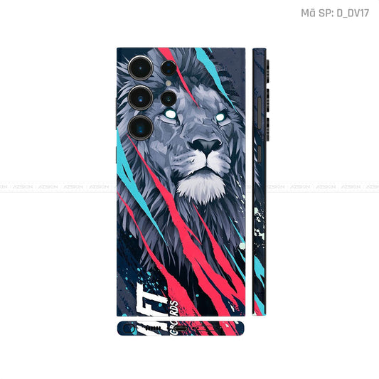 Dán Skin Galaxy S23 Series Hình Sư Tử | D_DV17
