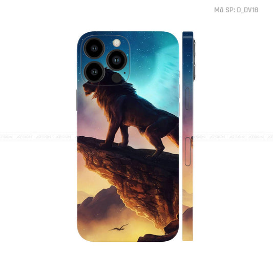 Dán Skin IPhone 12 Series Hình Chó Sói  | D_DV18