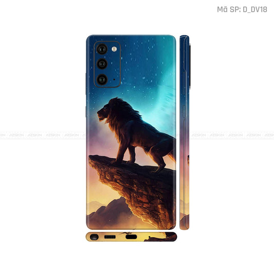 Dán Skin Galaxy Note 20 Series Hình Động Vật | D_DV18