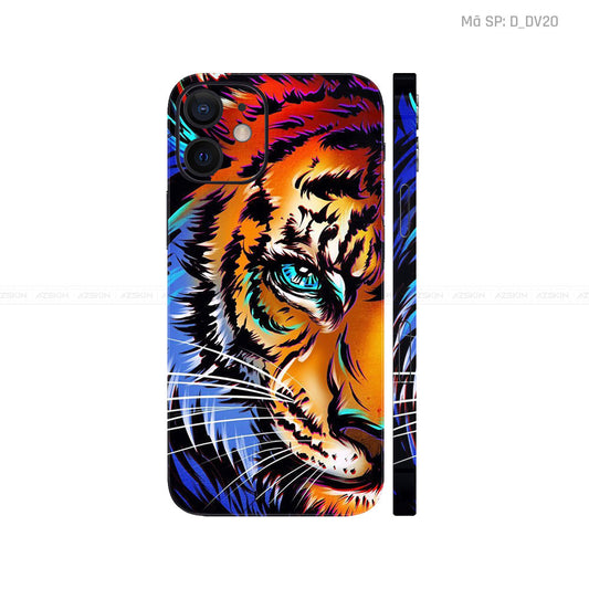 Dán Skin IPhone 12 Series Hình Hổ | D_DV20