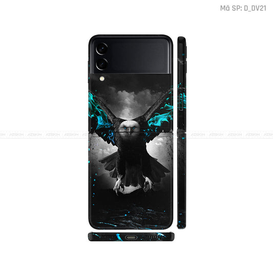 Dán Skin Galaxy Zflip4 Hình Đại Bàng | D_DV21