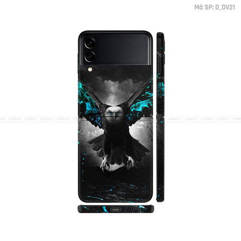 Dán Skin Galaxy Zflip4 Hình Đại Bàng | D_DV21
