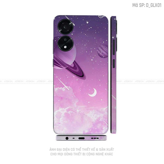 Miếng Dán Skin Điện Thoại OPPO A Series Hình Galaxy - Space | D_GLX01