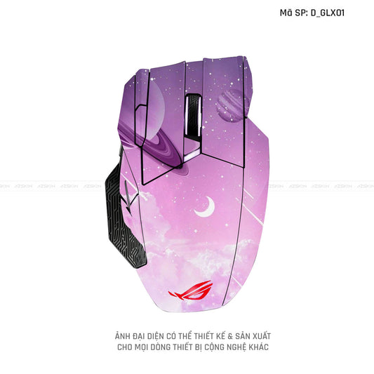 Skin Dán Chuột Asus Hình Galaxy - Space | D_GLX01