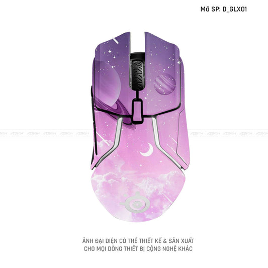 Skin Dán Chuột Steelseries Hình Galaxy Vũ Trụ | D_GLX01