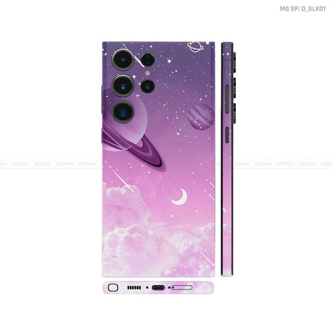 Dán Skin Samsung Galaxy S25 Series Chủ Đề Galaxy-Space | D_GLX01