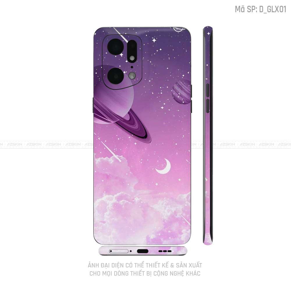 Dán Skin Realme Series Hình Galaxy- Space | D_GLX01